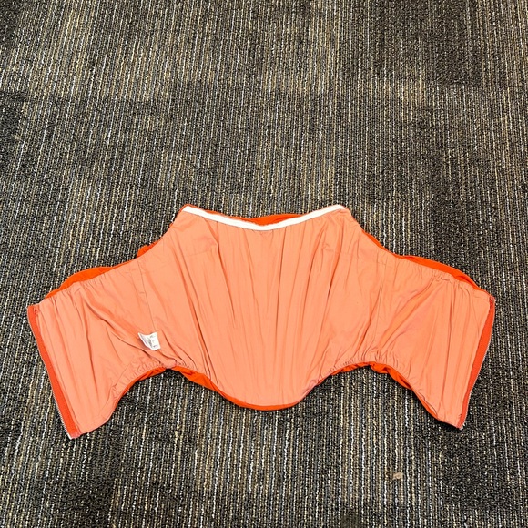 Vibrant Orange corset top - Picture 3 of 4